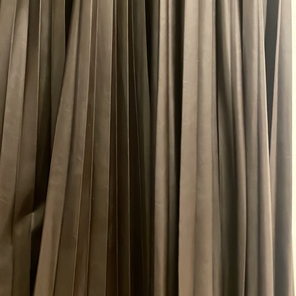 ALC Ariya Vegan Leather Brown Gown - Picture 10 of 10